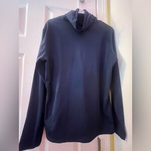 Navy Blue XXL Polyester Blend Top